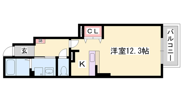 ワイズ コンブリオの物件間取画像